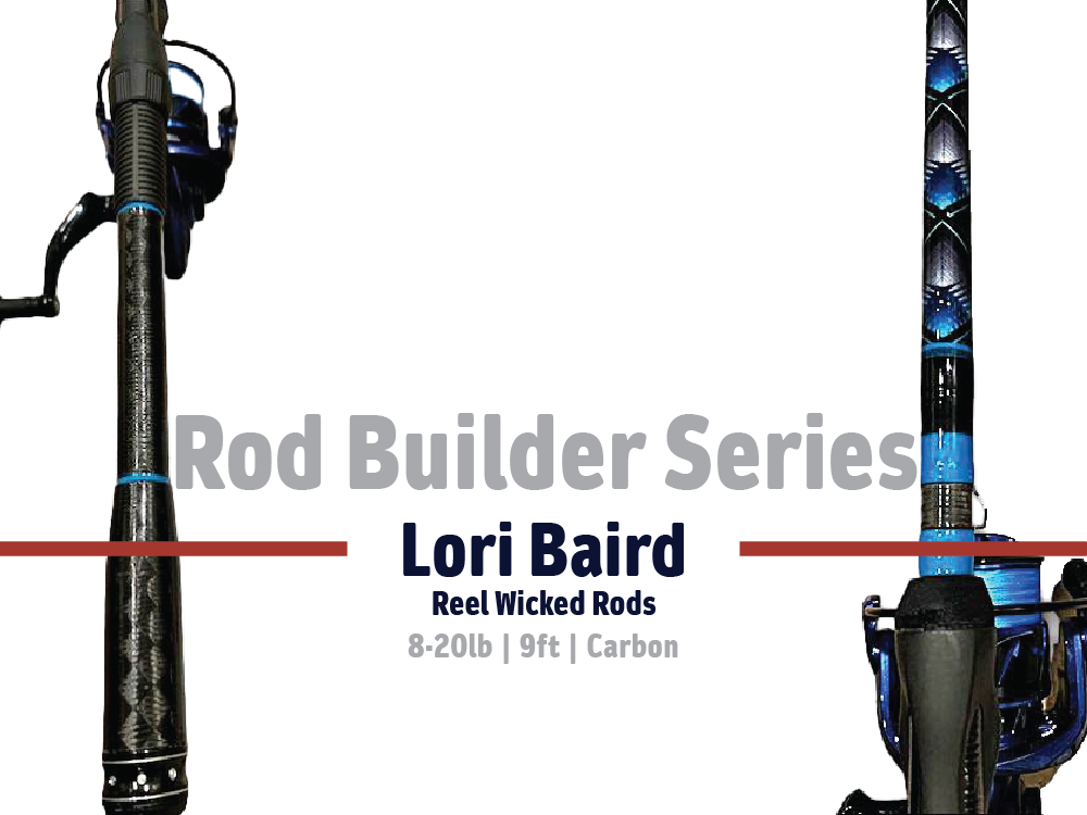 8-20lb | 9' | 2pc | Carbon 5 Power - by Lori Baird