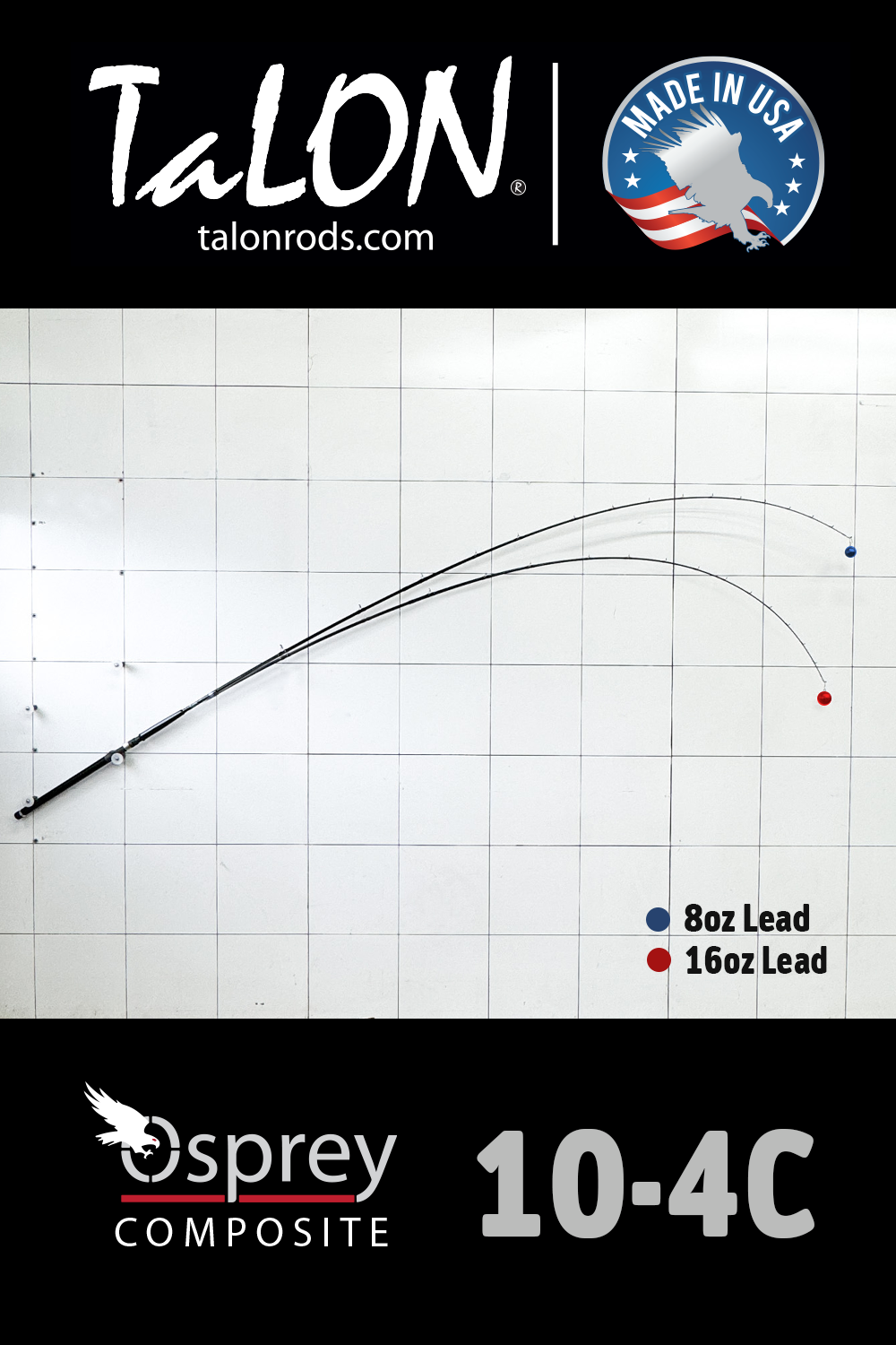 12-0097B • 10-40lb | 10' | Composite - D.I.Y. ROD BLANK