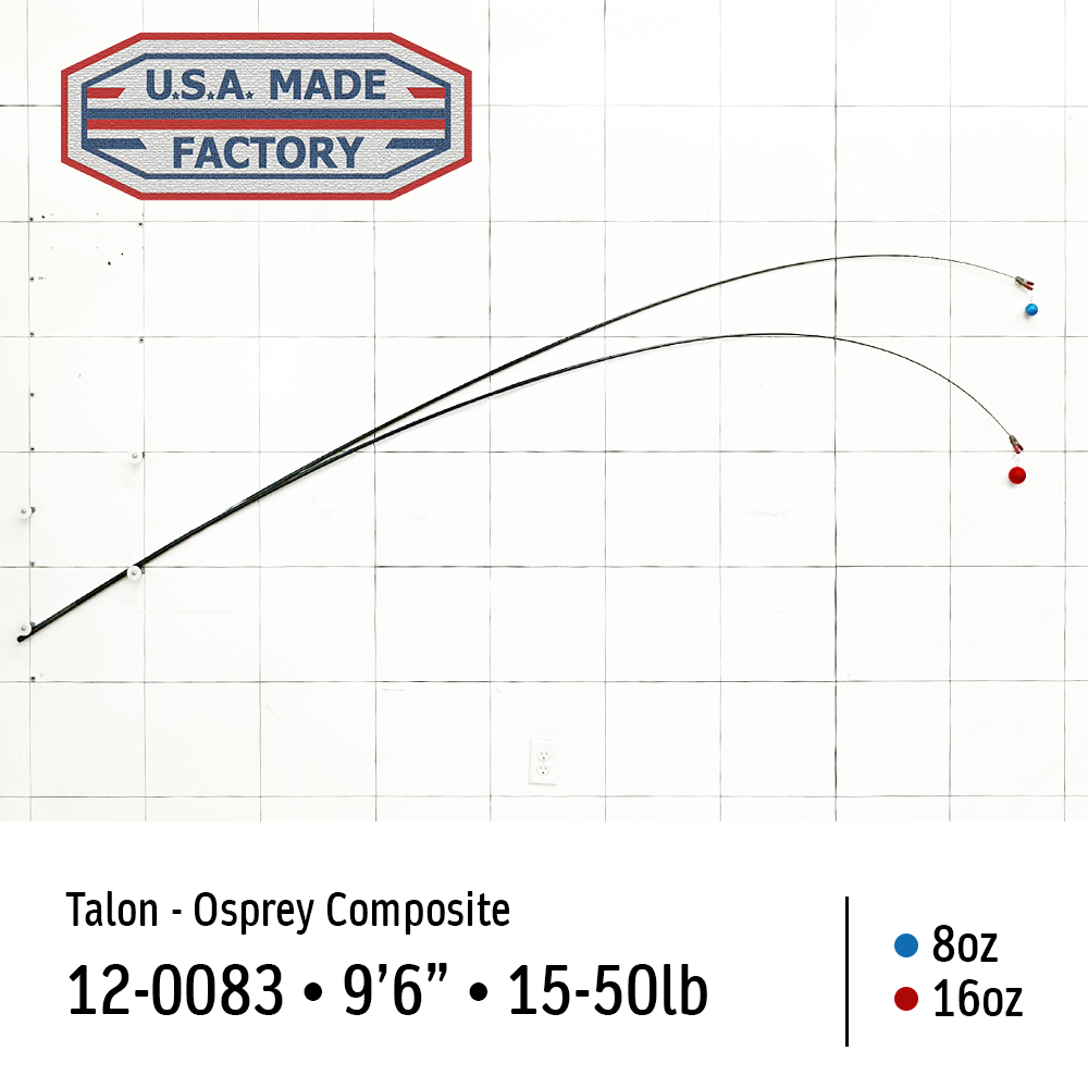 Talon 15-50lb - 9'6" - 2pc - Composite - 6 Power