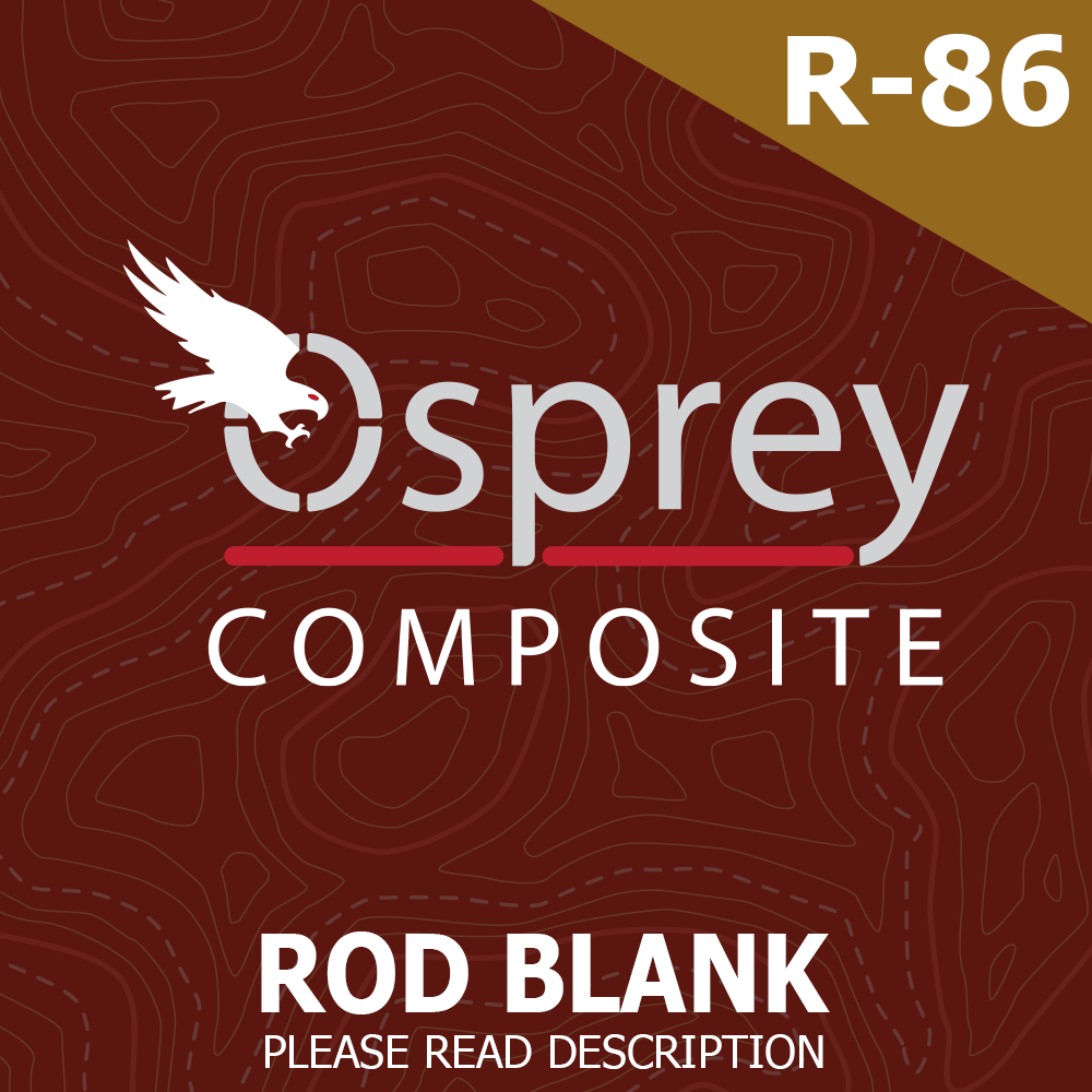 12-0113B (R-86) • 30-100lb | 7'10"| Osprey Composite - D.I.Y. ROD BLANK