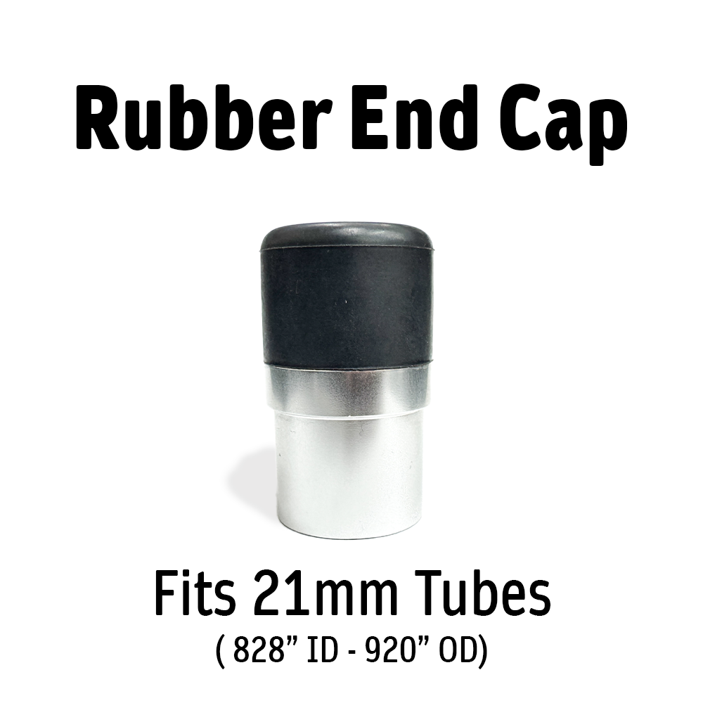 Rubber End Cap - 21mm