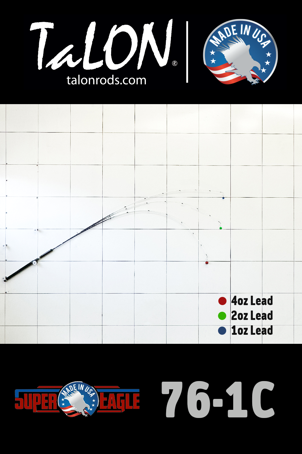 12-0150B • 2-6lb | 6'9" | Fiberglass - D.I.Y. ROD BLANK