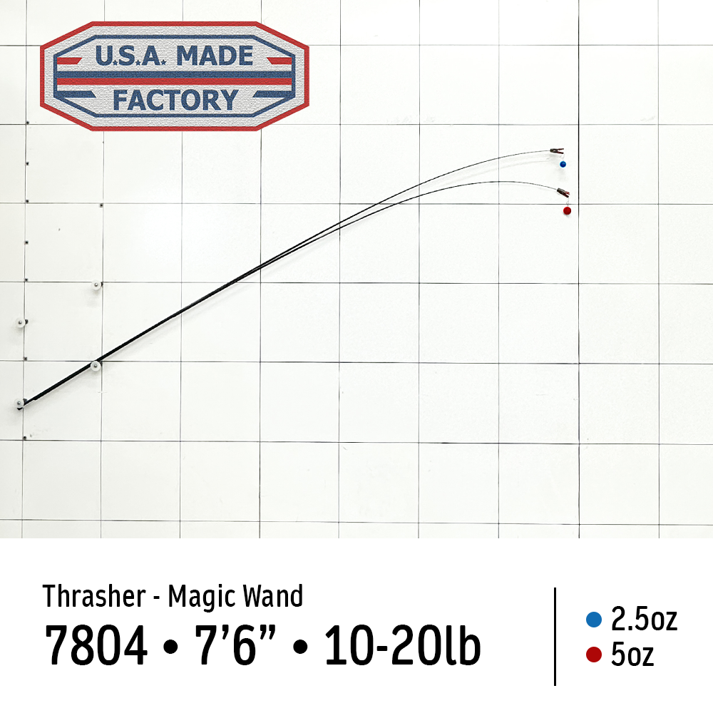 7804 MB | 10-20lbs | 1pc | Composite | 6'6" - 7' - 7'6"