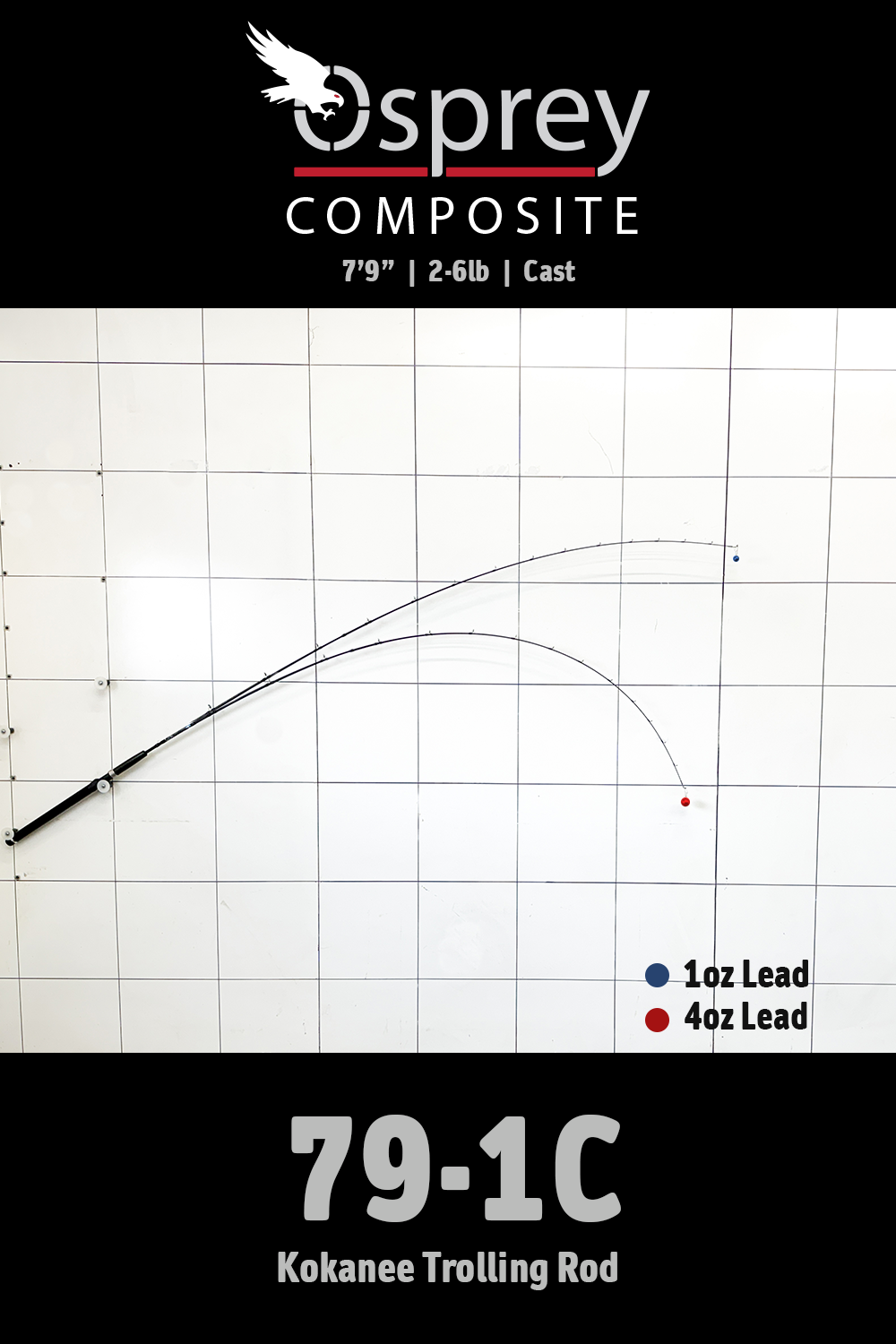 12-674B • 2-6lb | 7'9" | Composite - D.I.Y. ROD BLANK