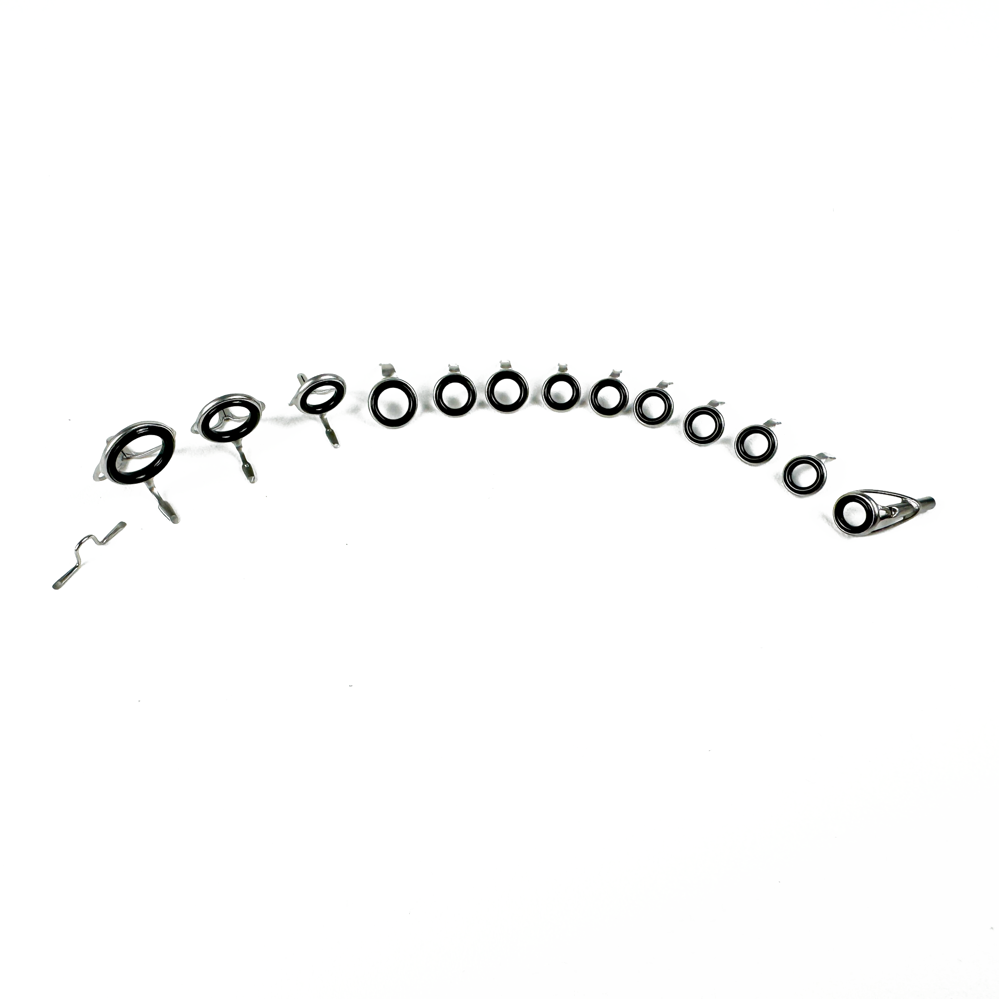 baitcaster rod guides Fuji Concept O Rod Guide Kit - Baitcasting