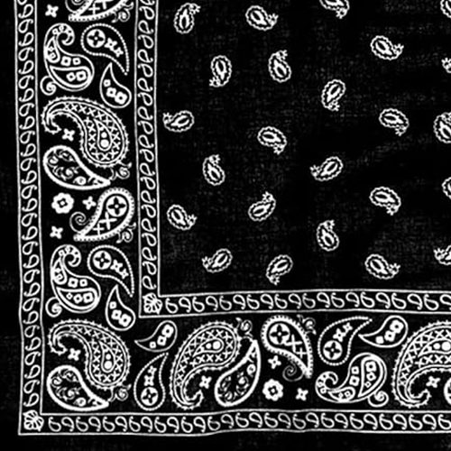 .970"ID - 1.05"OD - 19" Long Parallel Tube - Bandana Pattern