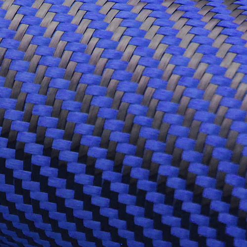 3K Blue Carbon - 1x1 Meter Pre Preg Sheet