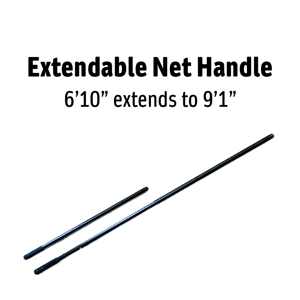 Extendable Net Handle (Large) - 6'10" - 9'1"