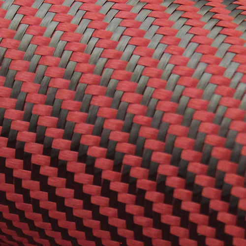 3K Red Carbon - 1x1 Meter Pre Preg Sheet