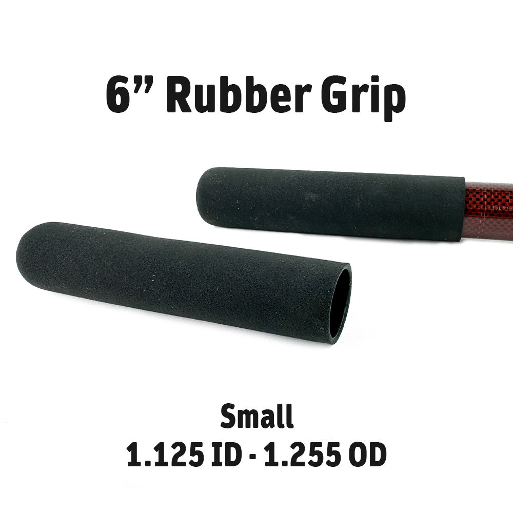 6" Rubber Handle - ID 1.25 - 1.225 OD