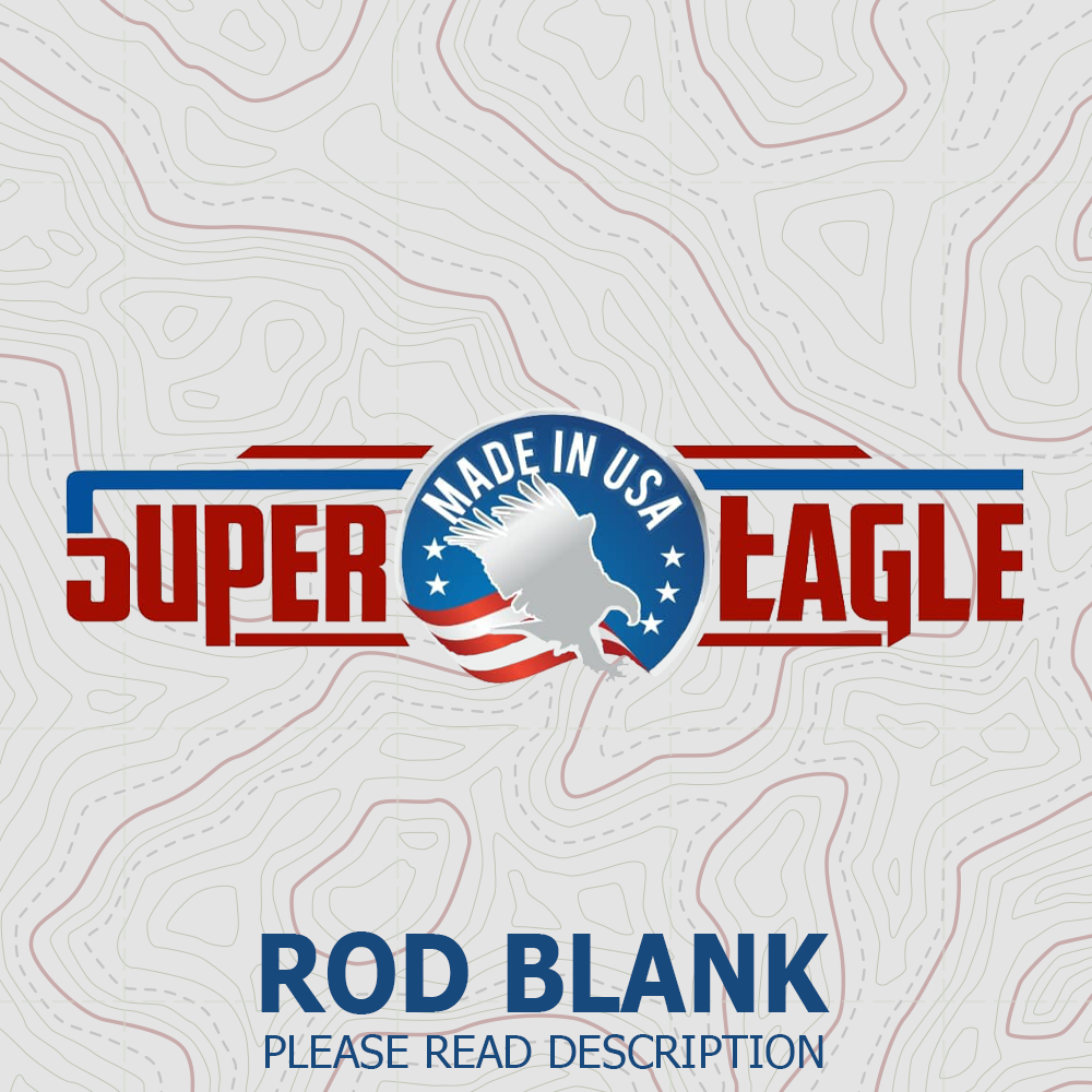 12-0150B • 2-6lb | 6'9" | Fiberglass - D.I.Y. ROD BLANK