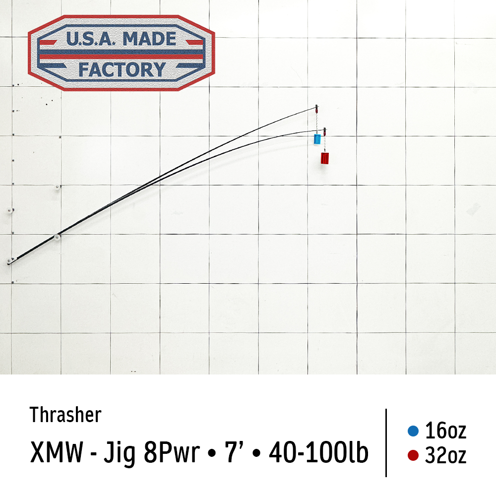 XMW_Carbon Jigging - 8 Power | 40-100lb | 7' | 1pc