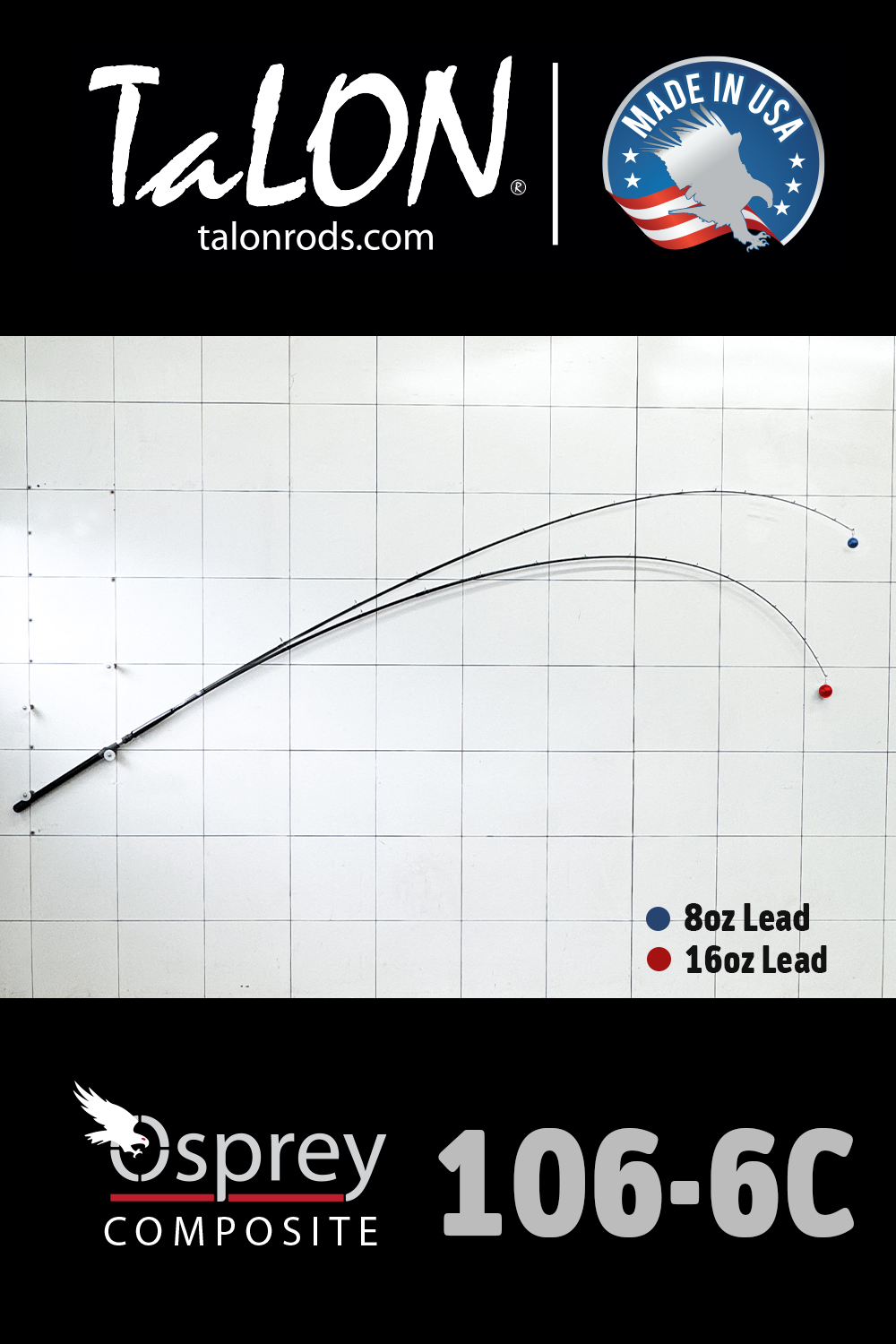 12-0084B • 15-50lb | 10'5" | Composite - D.I.Y. ROD BLANK