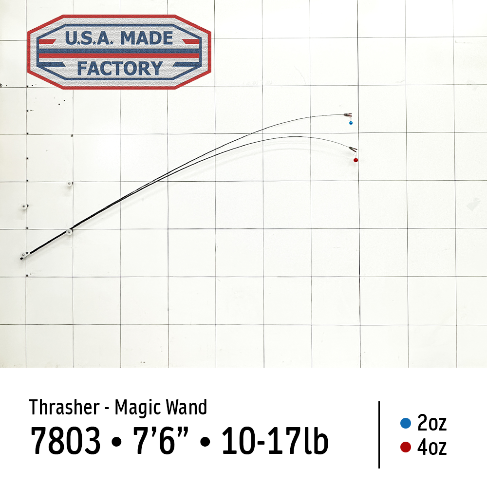 Magic Wand / 7803 SJ | 10-17lb | 1pc | Composite | 6'6" - 7' - 7'6"