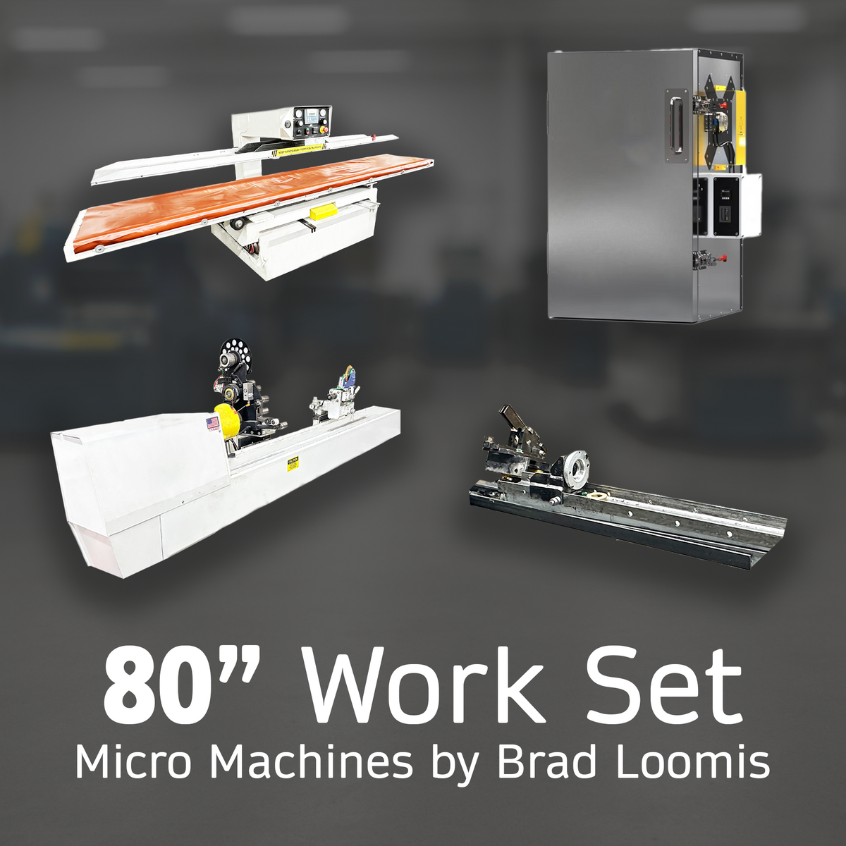 80" Xstream Machine Work Set