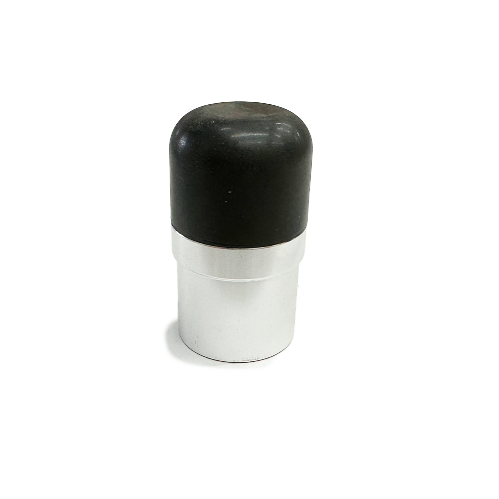 23mm - Rubber/Aluminum End Cap - Old Design | *NOT GLUED*
