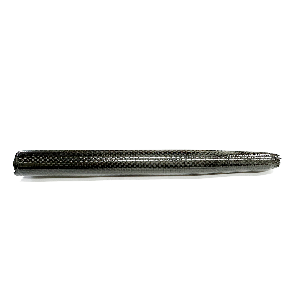 ID 22mm • 7" Plain Weave Tapered Tube | * PART UNTRIMMED *