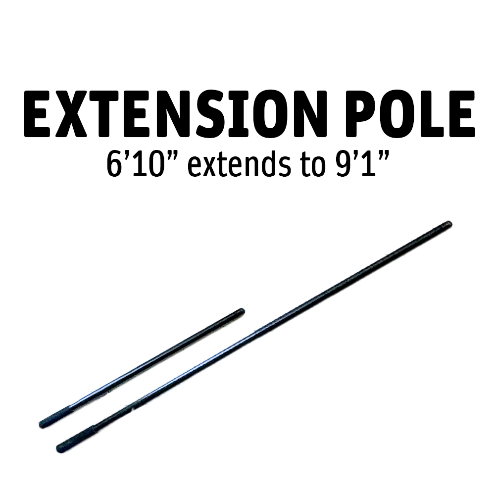 Extendable Pole (Long) - 6'10" - 9'1"