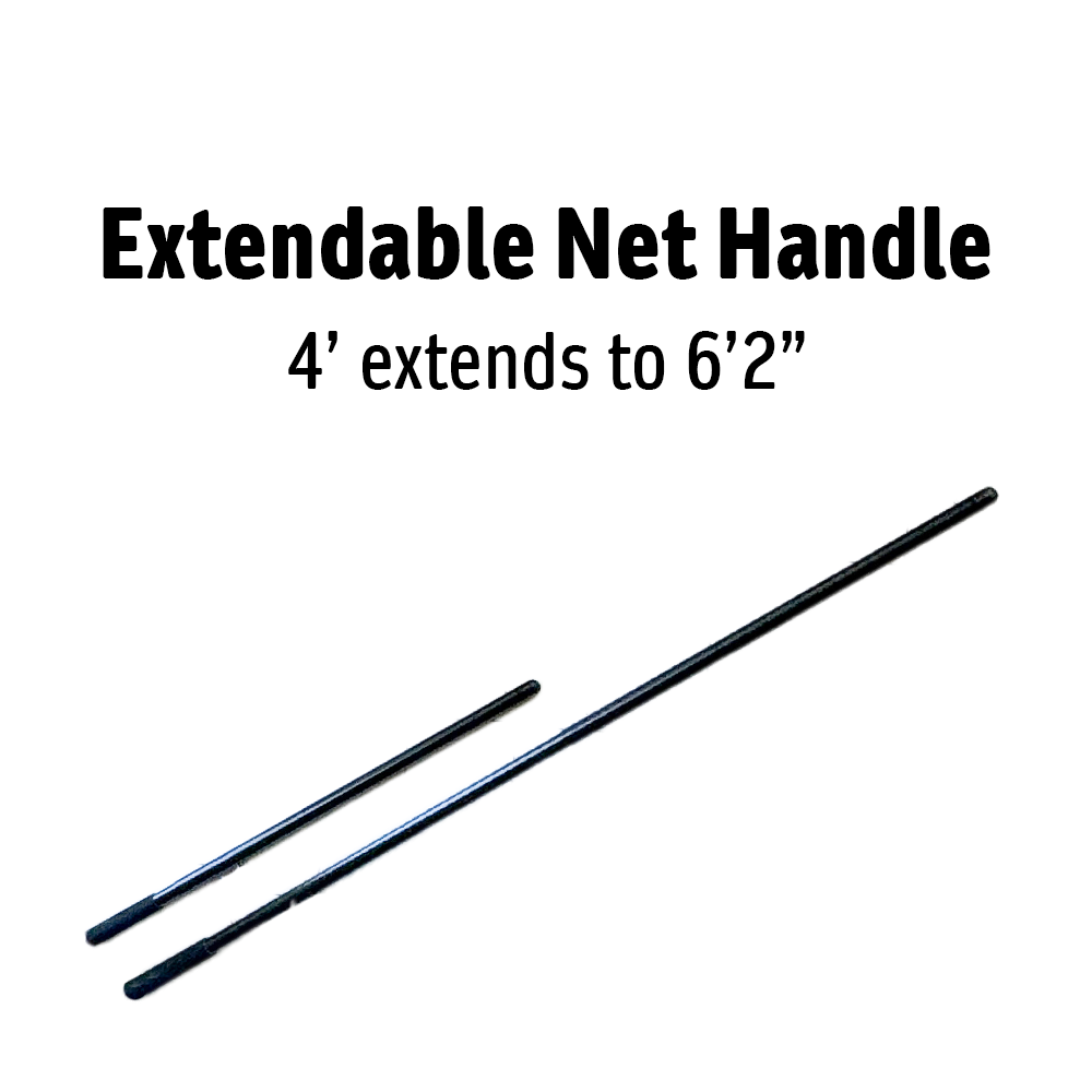 Extendable Net Handle (Small) - 4' - 6'2"