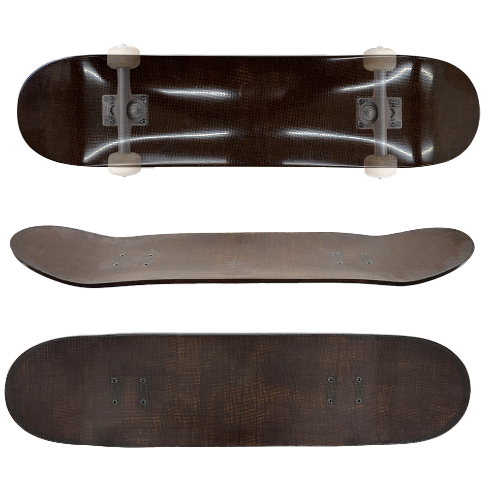 OVERT | Carbon Fiber + Hemp Skate Deck