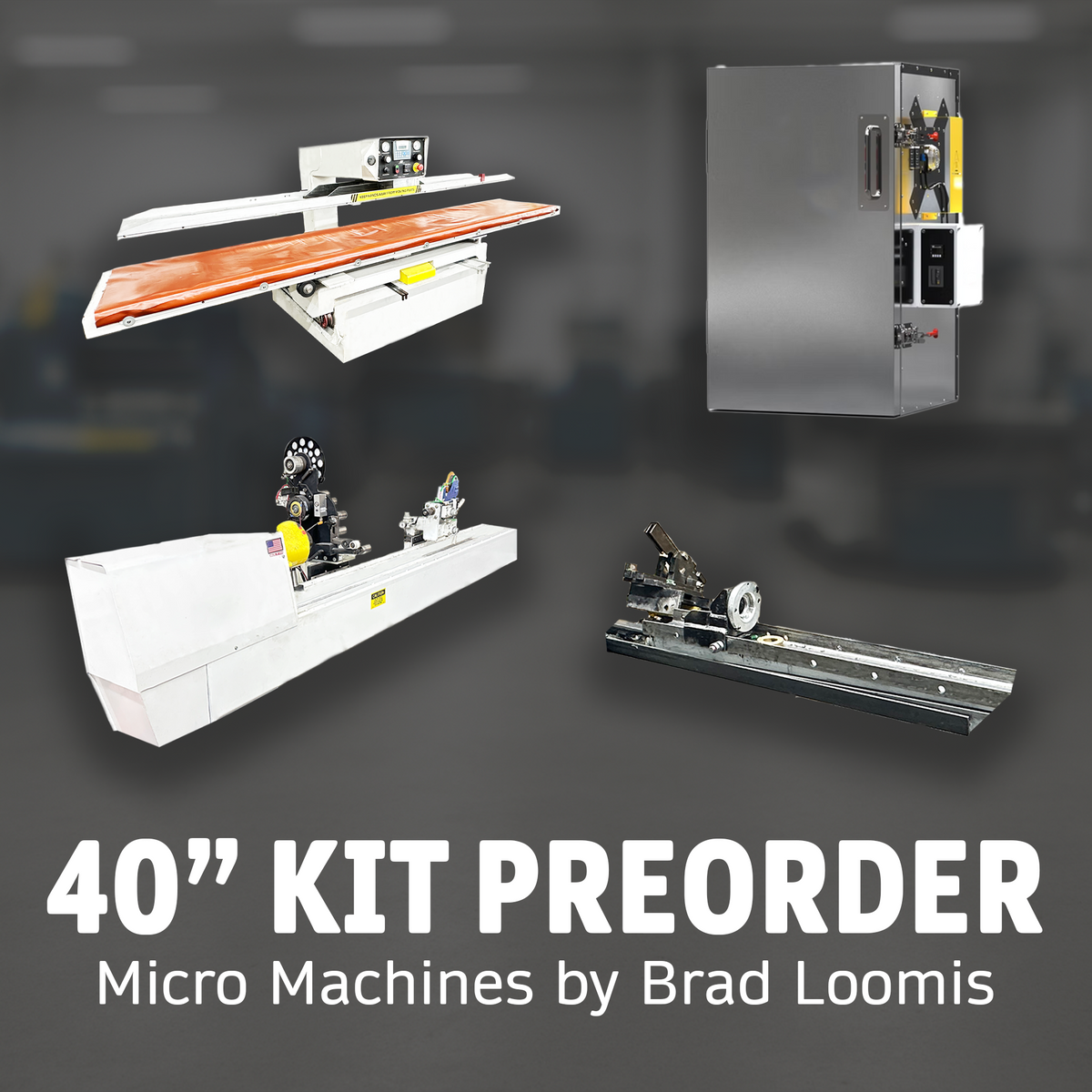 PREORDER - 40" Work Station Kit • Micro Machines by Brad Loomis