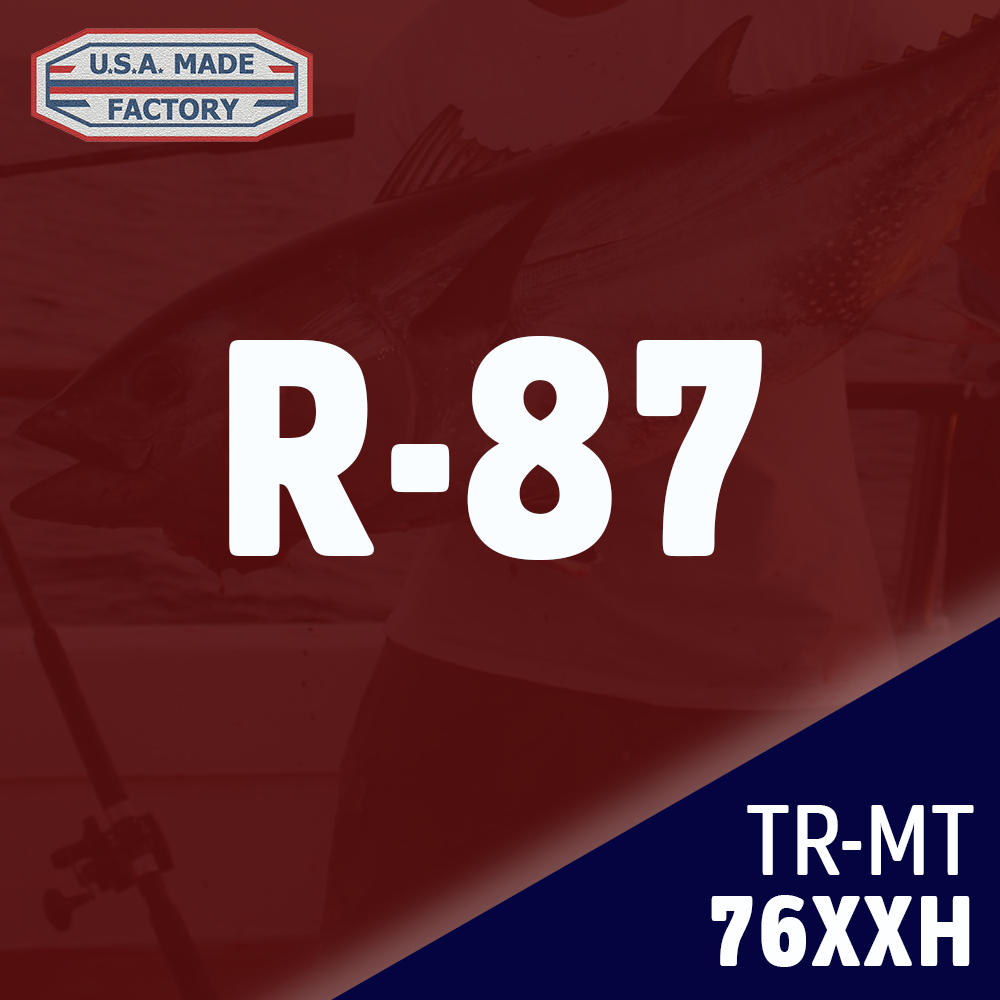 R-87 / TR-MF 76XXH | 30-80lb | 7'10" · 7'6"(TR-MF) | 1pc | F