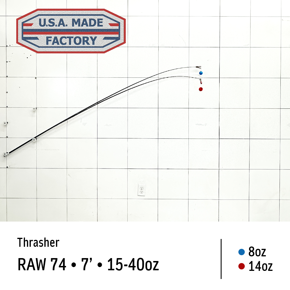 Thrasher RAW 74 (TRJ 100-250) | 15-40lb | 7' | 1pc | MF