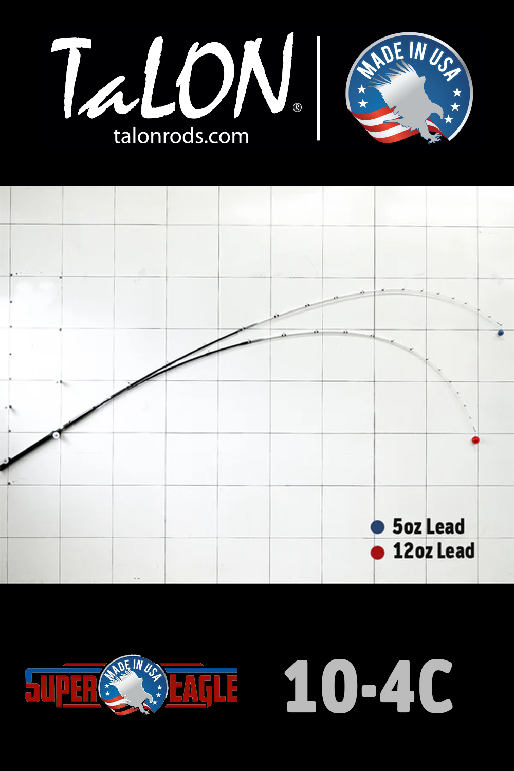 12-0085B • 10-40lb | 10' | Fiberglass - D.I.Y. ROD BLANK