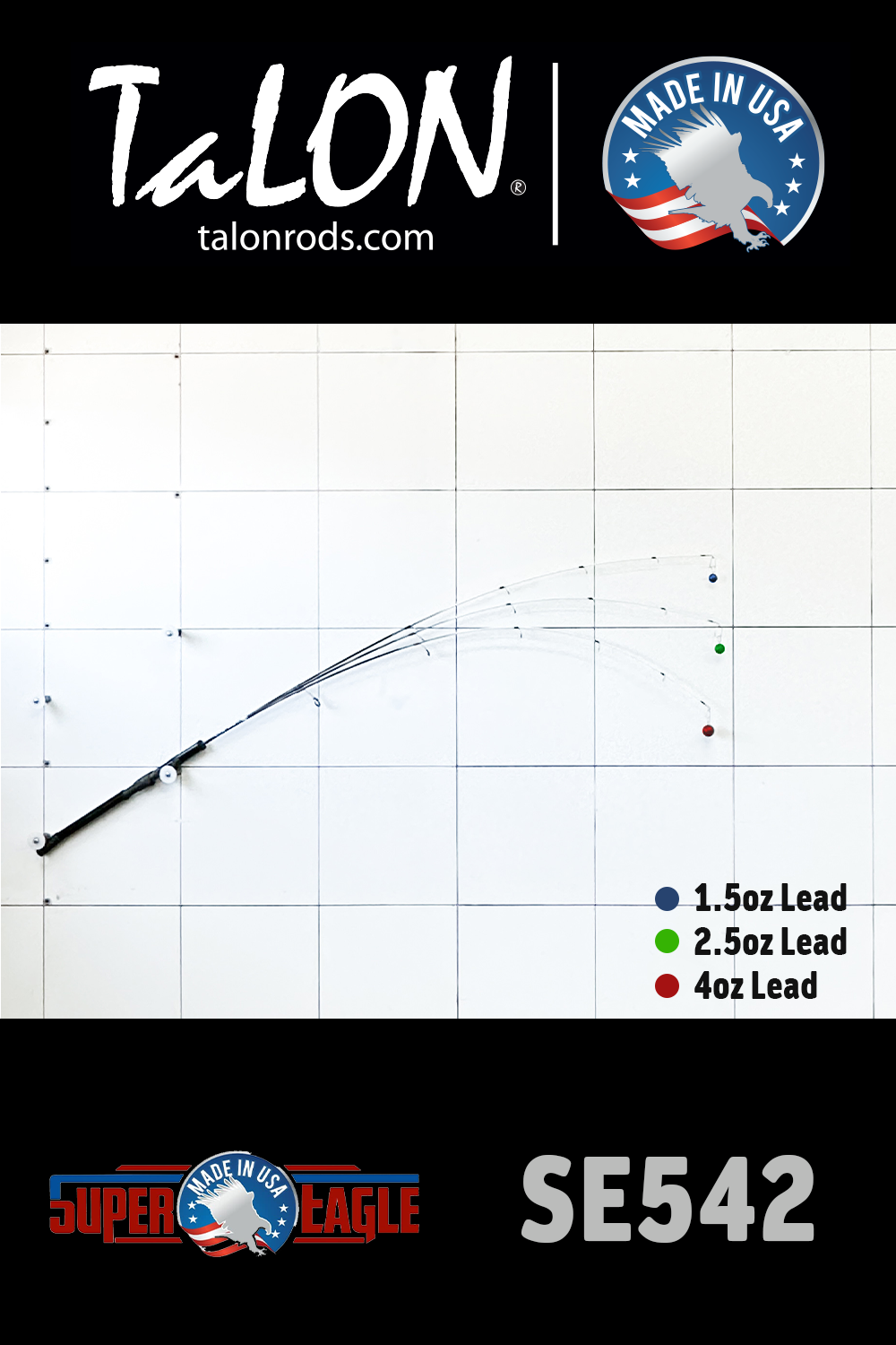 12-027B • 4-8lb | 5'4" | Fiberglass - D.I.Y. ROD BLANK