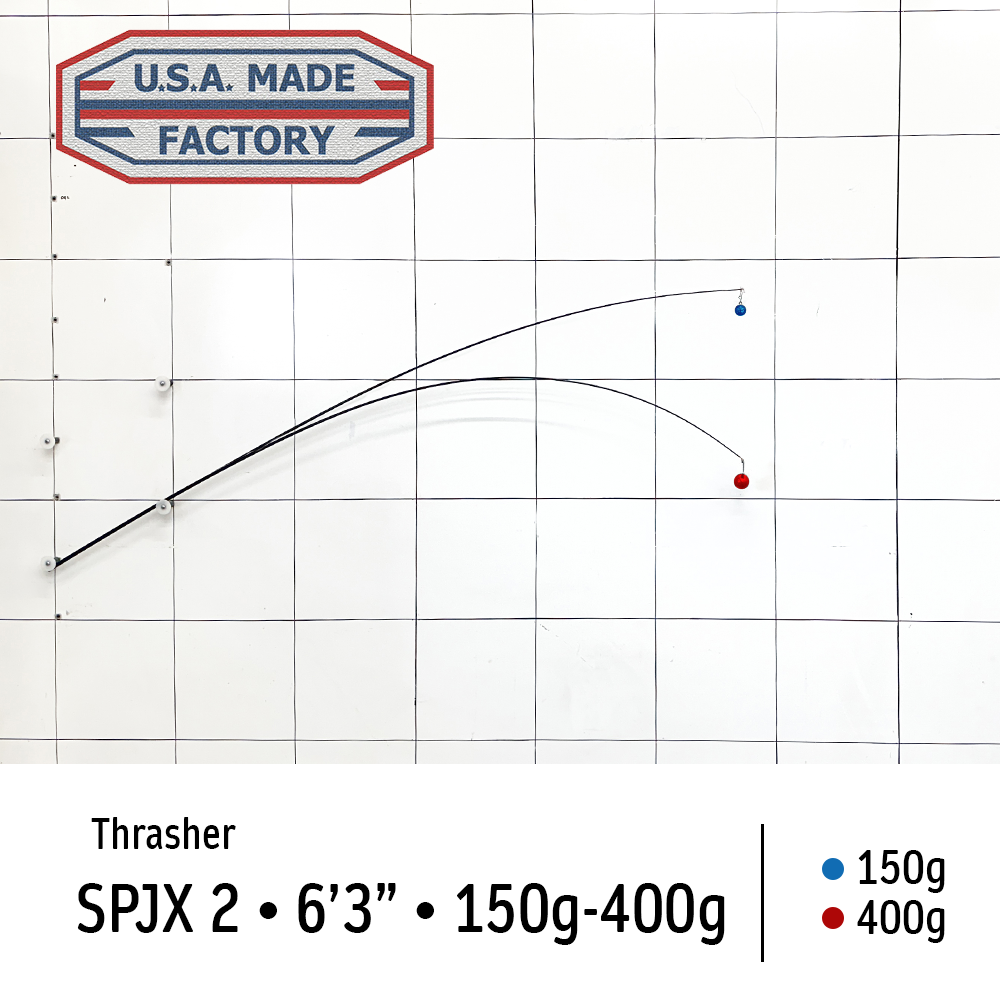 Thrasher XMW_SPJX - 150g-400g - 5'9" | 6'3" - 1pc - XMW _Carbon - 2 Power