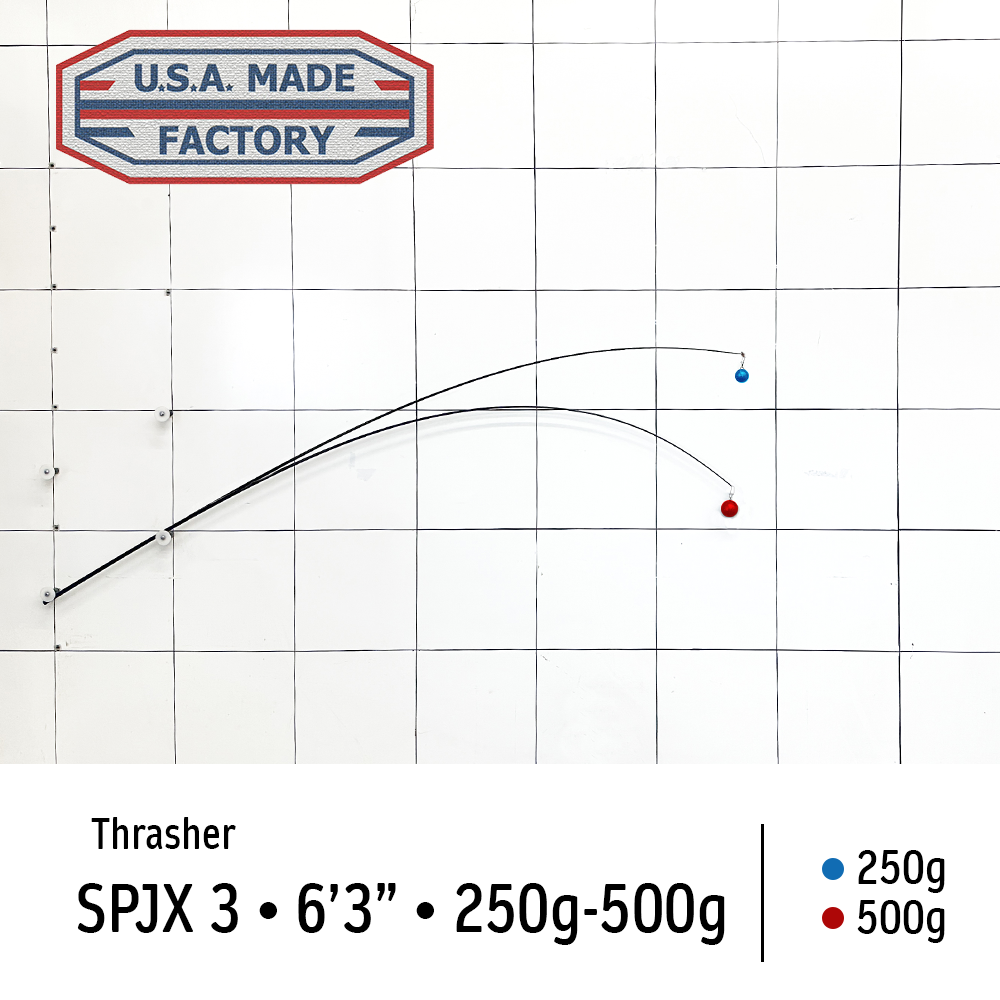 Thrasher XMW_SPJX - 250g-500g - 5'9" | 6'3" - 1pc - XMW _Carbon - 3 Power