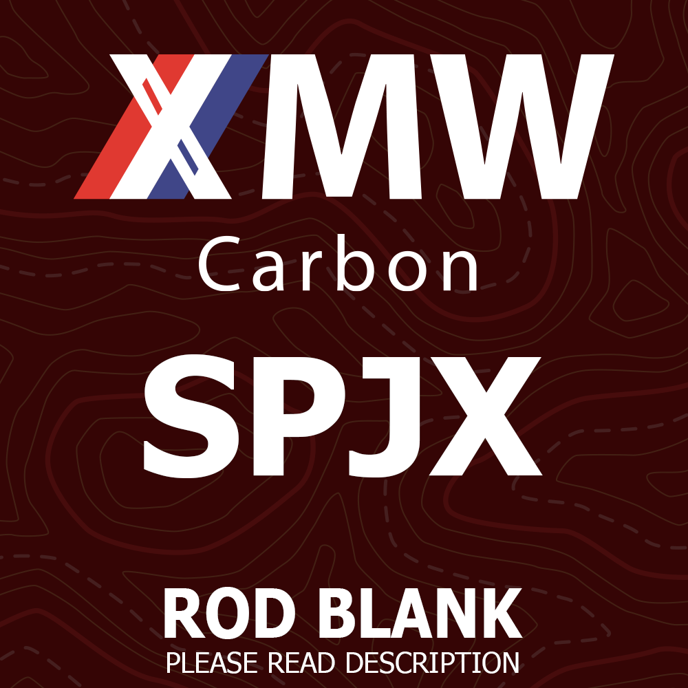 12-0134B (SPJX 5pw) • 450g - 740g | 6'4" | XMW_Carbon - D.I.Y. ROD BLANK