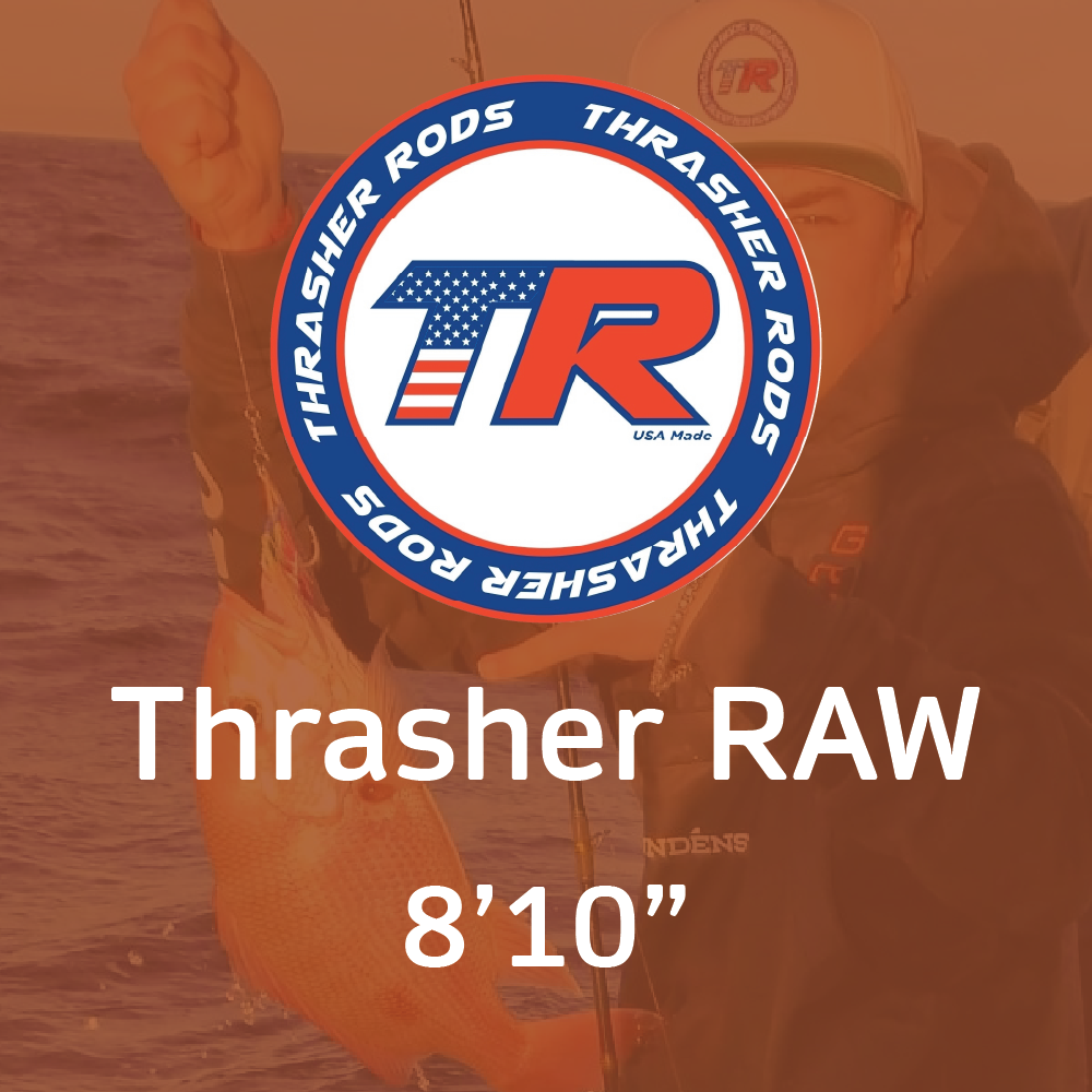 Thrasher RAW 8106 | 30-60lb | 8'10" | 1pc | F